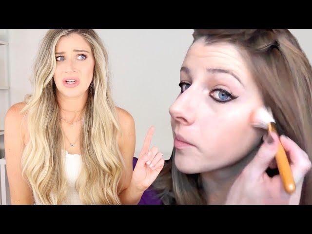 Reacting to My First Makeup Tutorial 10 Years Ago *CRINGE*