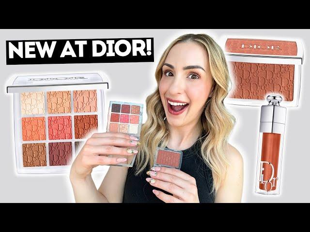 DIOR BACKSTAGE Warm Essentials Palette, Bronzed Glow Blush & Lip Maximizer | BEST Summer Makeup 2024