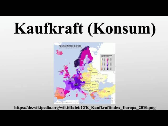 Kaufkraft (Konsum)