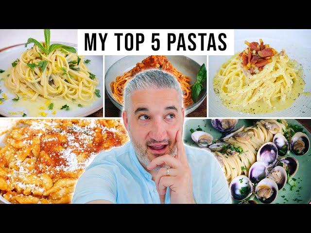 Vincenzo's Plate 5 Top Pasta Recipes (My Favorite Pasta Dishes)