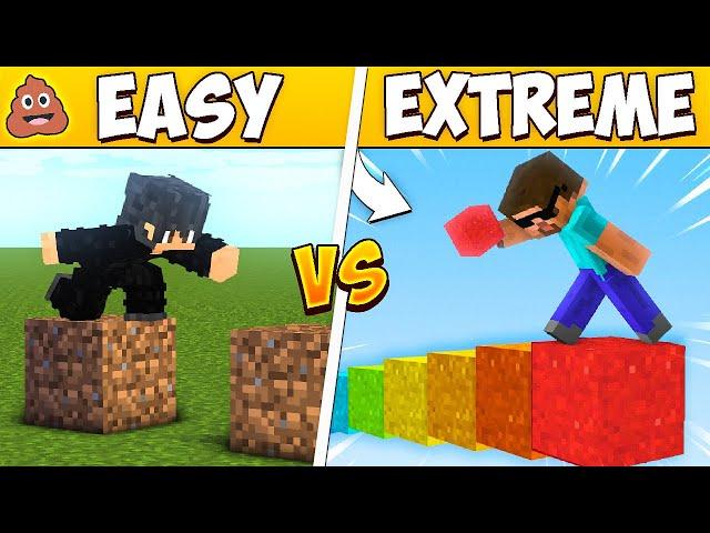 NOOB vs PRO: Mini Games Competition in Minecraft