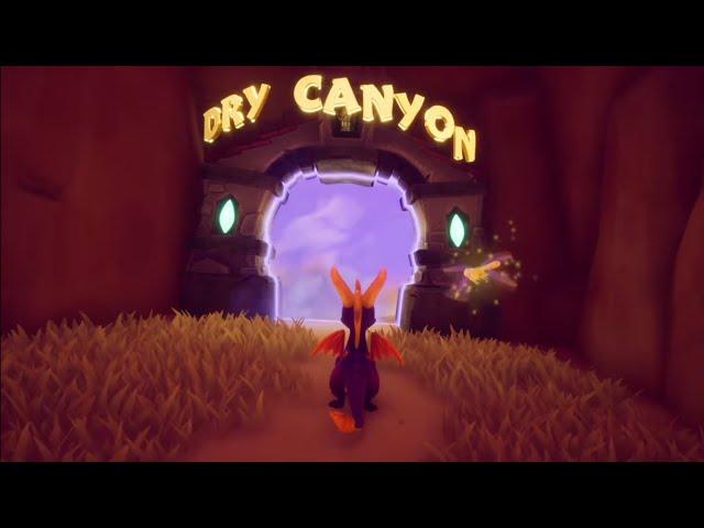 Spyro The Dragon Dry Canyon