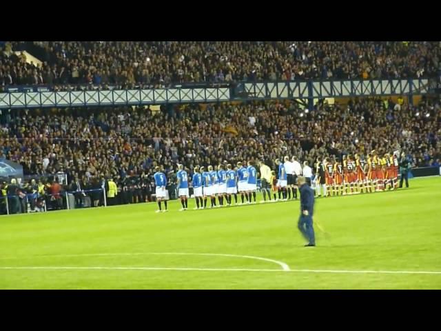 Rangers & Sevilla are welcomed to Ibrox