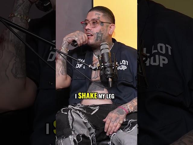 Chito Ranas on Him Shaking His Leg During The Interview #interview #podcast #chitoranas