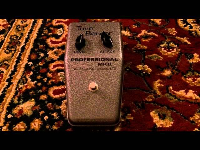 DAM Sola Sound MKII Professional Tone Bender clean up