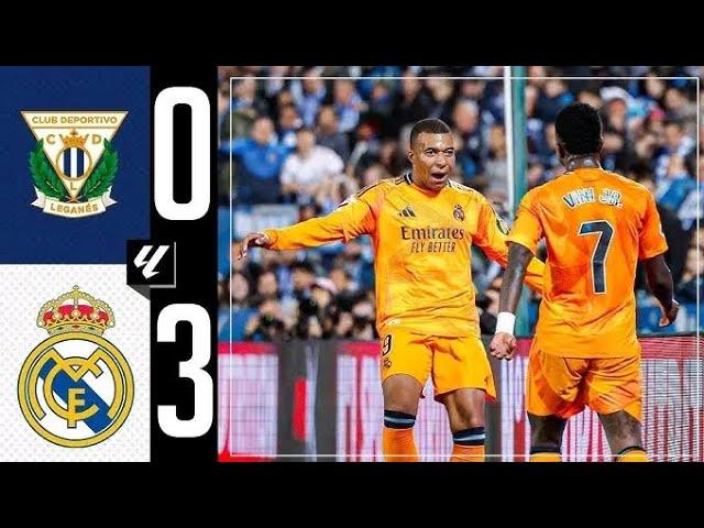 REGANES 0-3 REAL MADRID|All goals & highlights| LALIGA -2024/25