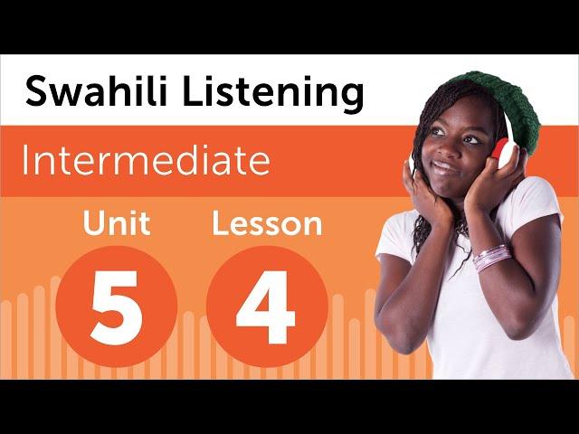 Learn Swahili | Listening Practice - Giving Swahili Directions to a Taxi Driver