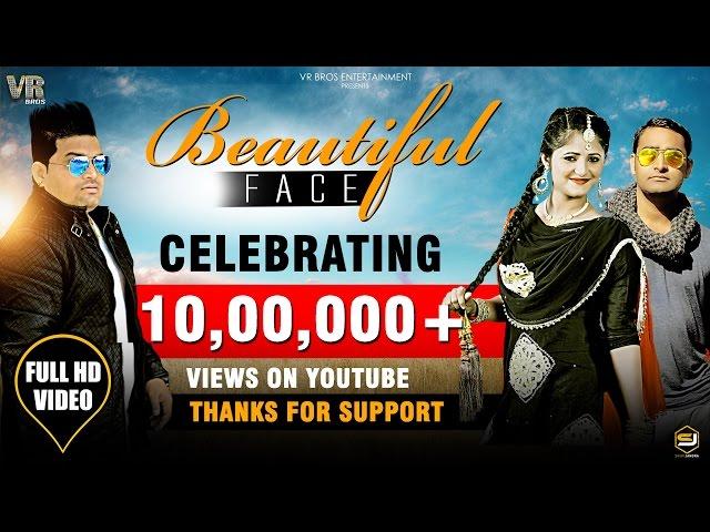 Beautiful Face Full HD Song | Raju Punjabi | Anjali Raghav | Rahees Saifi | VR Bros