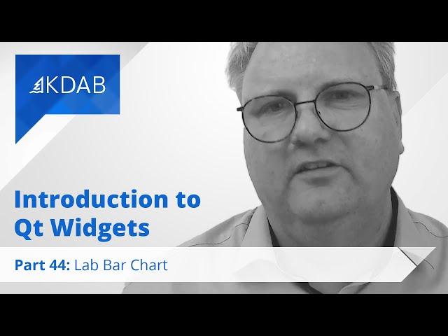 Introduction to Qt Widgets (Part 44) - Lab Bar Chart