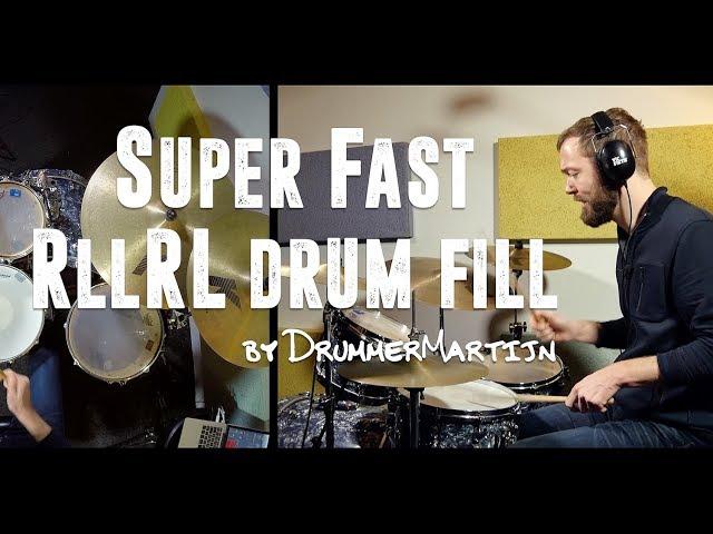 Super FAST RllRL Drum Fill // Drum Lesson w/ DrummerMartijn