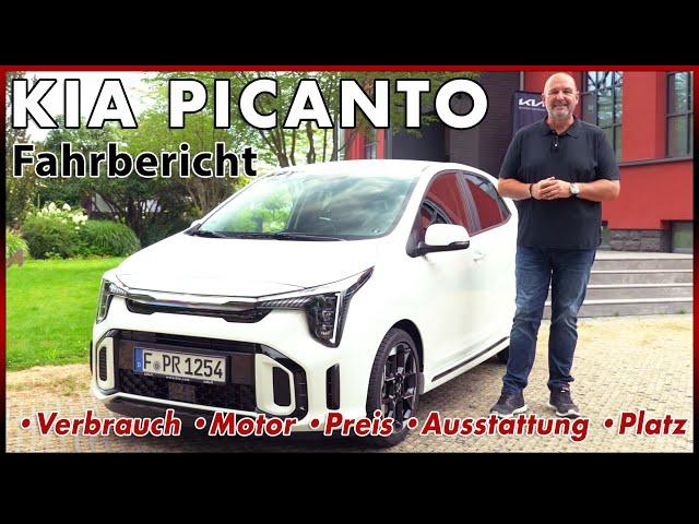 KIA Picanto GT-Line - Das 2. Facelift des Kleinwagen im Test | Fahrbericht Daten Fakten Deutsch 2024