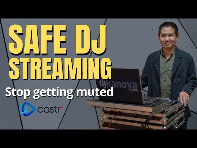 How To Stream DJ Set Directly To Your Website Using Castr (NEVER GET MUTED)