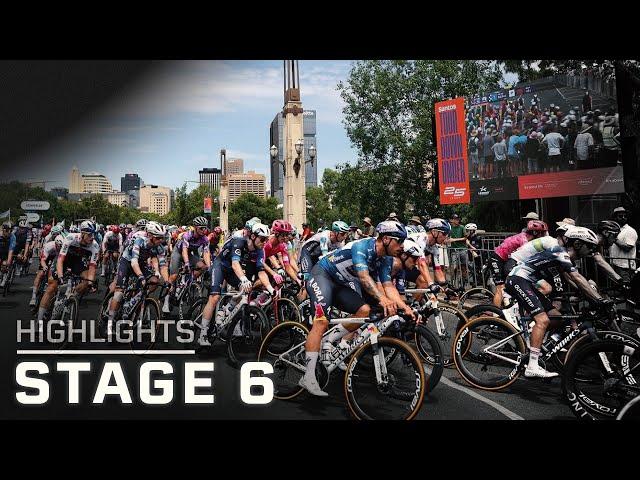 Men's Tour Down Under 2025: Stage 6 Extended Highlights | Cycling on NBC Sports