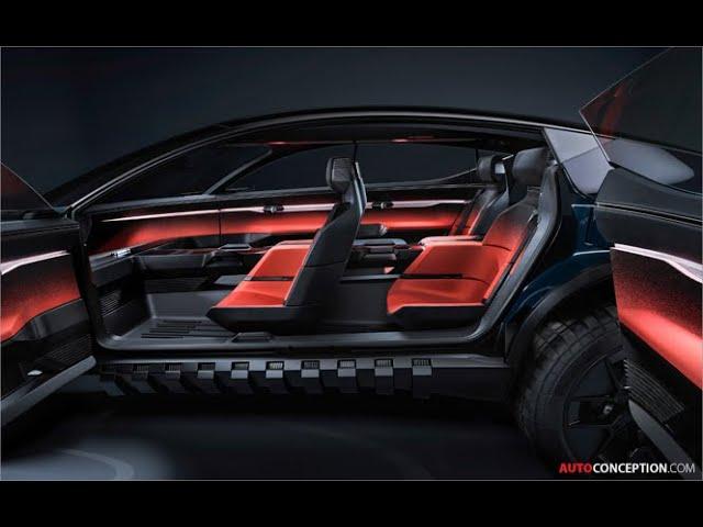 New Audi 'Activesphere' Concept Car – Interior Design