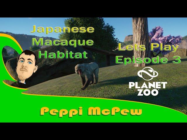 Planet Zoo Asian Themed zoo [ Japanese Macaque]