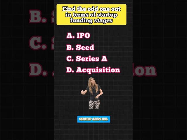 Startup Basics #quiz #shorts #youtube #youtubeshorts #shortsfeed #yt