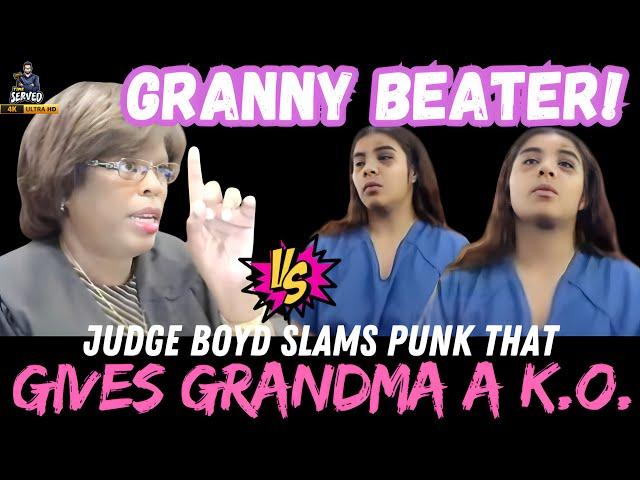 Judge Boyd's Beef With Manhandling Granny Punk! | ALL NEW | 4K