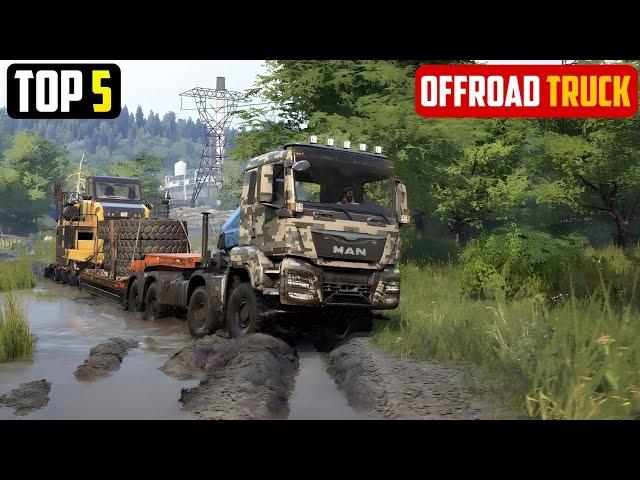 TOP 5 Offroad Simulator Games For Android & iOS | Best Offroad Games High Graphics