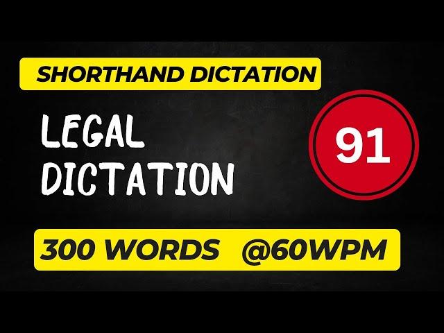 Legal Dictation {Exercise-91}, #jkssbsteno #jkhighcourtstenographer .