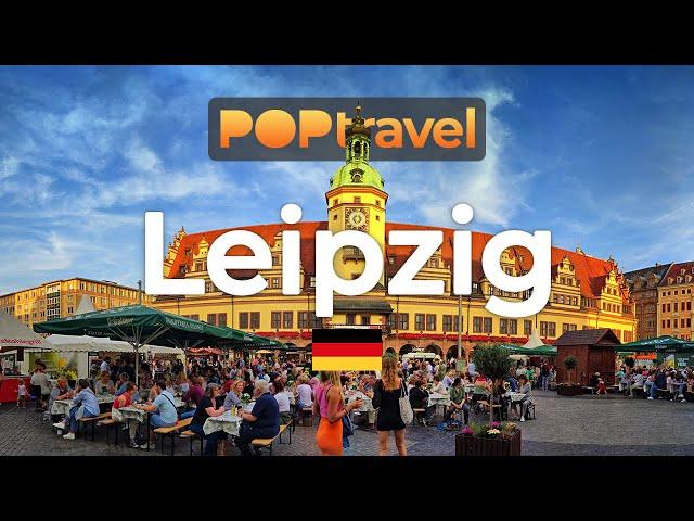 LEIPZIG, Germany - City Tour - 4K