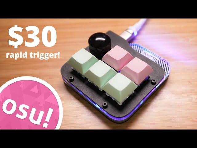 $30 Rapid Trigger Keypad for osu! | Fluxpad V2