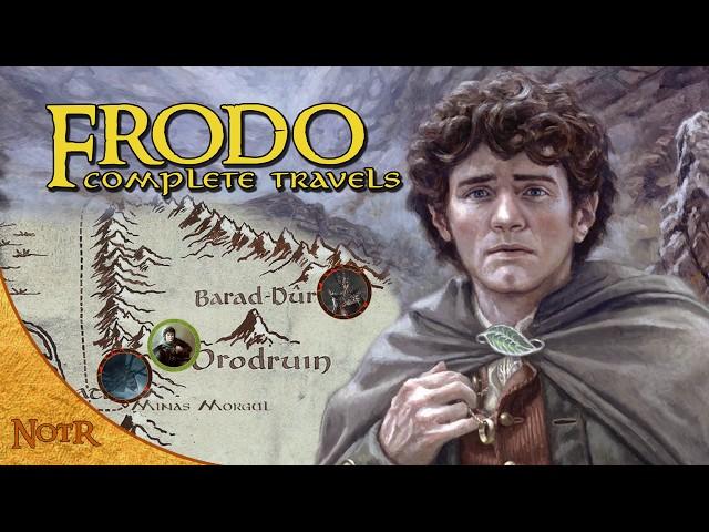 The Complete Travels of Frodo Baggins | Tolkien Explained