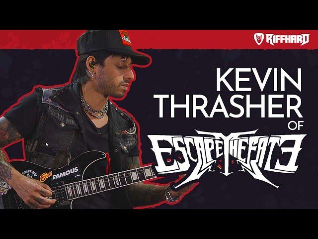 ESCAPE THE FATE | Just a Memory - Kevin Thrasher Playthrough | RIFFHARD