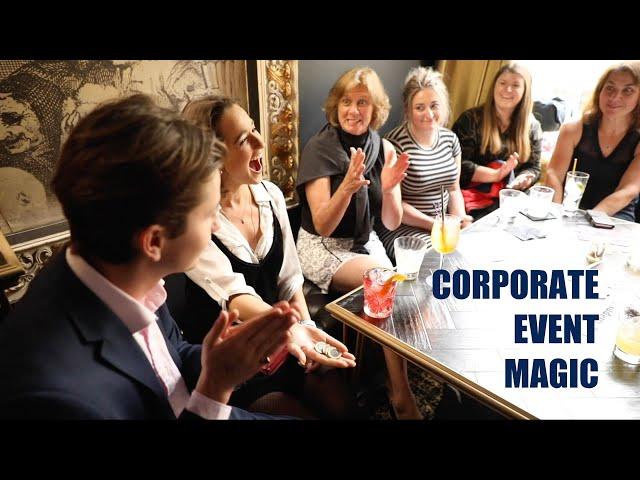 Book a Magician For These 4 Types of Corporate Event.