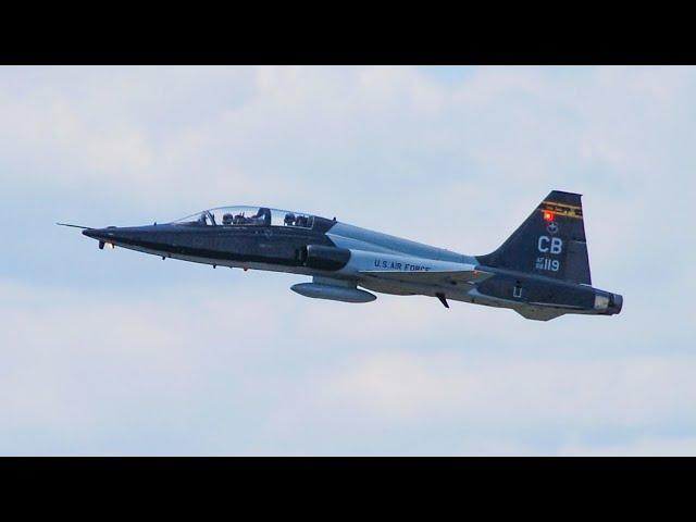 T-38 Takeoff and Unrestricted Climb from GSP