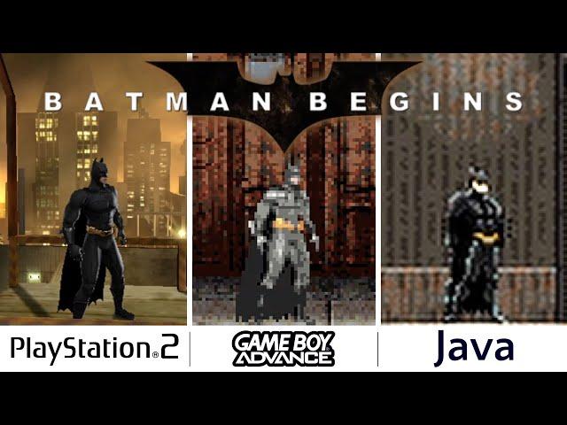 Comparing Every Version of Batman Begins