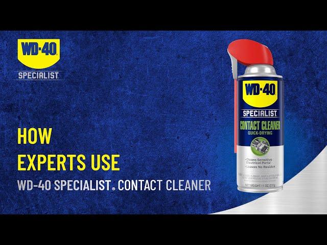 How Experts Use  WD-40 Specialist® Contact Cleaner for Electronic Components