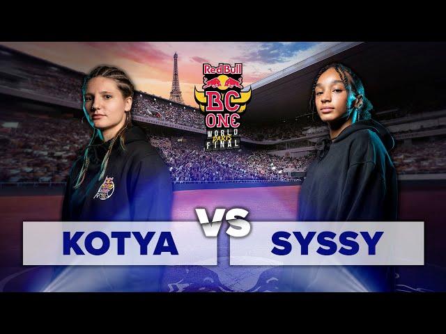 B-Girl Syssy vs. B-Girl Kotya | Top 16 | Red Bull BC One 2023 World Final Paris