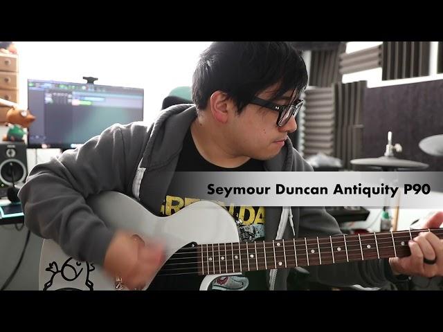 Gibson P90 DC vs Seymour Duncan Antiquity P90