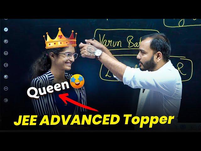 Lakshya Batch to IIT Delhi  | Alakh sir with JEE ADVANCED Topper  | PhysicsWallah