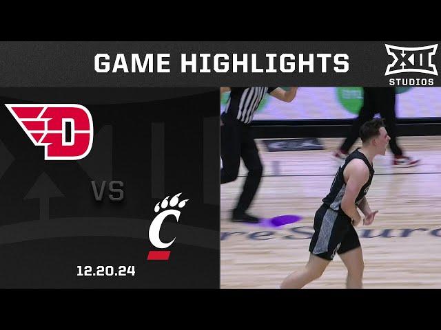 #19 Cincinnati vs. #22 Dayton Game Highlights | 2024-25 Big 12 Men's Basketball