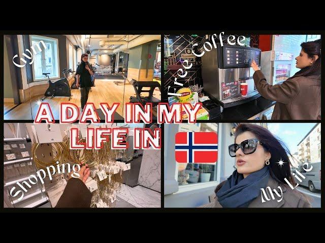 A Day In My Life In Norway As Pakistani | Pulao banaya , Shopping & Free ki Coffee | Life In Europe