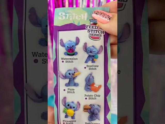 Feed Me Stitch Collectibles!  #stitch #collectibles #lilo #disney #minifigures #asmr #shorts