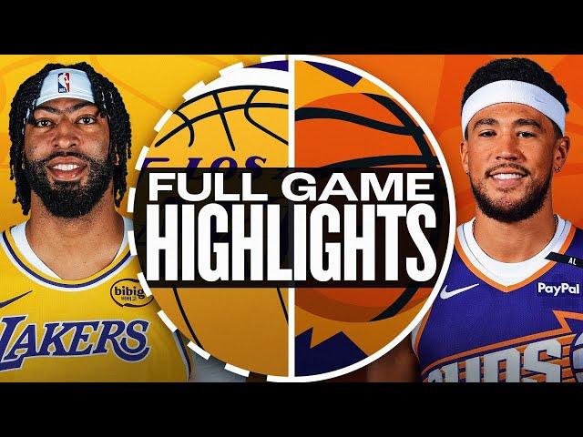 LAKERS at SUNS | NBA PRESEASON FULL GAME HIGHLIGHTS | October 17, 2024