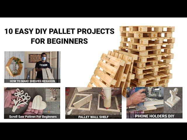 10 Easy & Cheap DIY Pallet Projects Ideas by vitrajozz