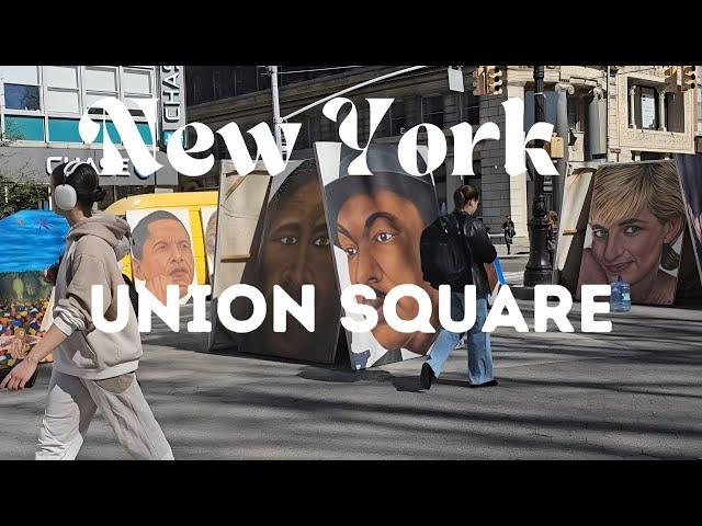 Strolling Through Union Square NYC In Springtime | A Vibrant Walking Tour! @StepwiseWonders #nyc