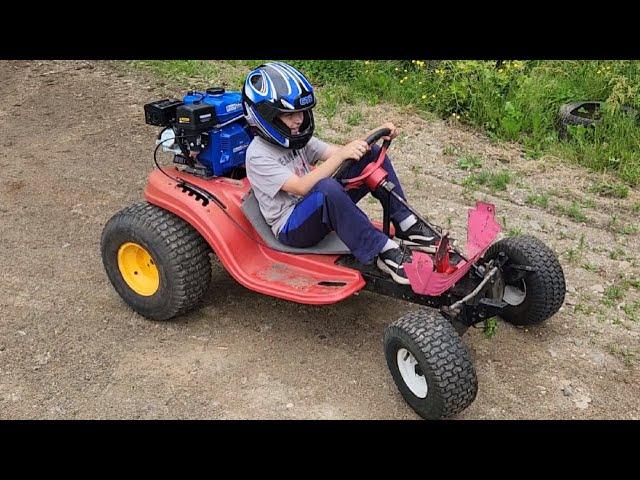 Go Kart From Lawn Tractor