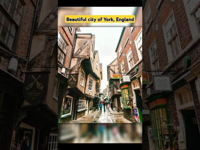 Beautiful city of York, England #yorkshire #england #travel #traveldestinations #2025 #uktravellers