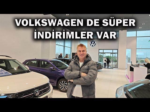 Volkswagen süper indirimli fiyatları.TAİGO 1.450 bin tl T CROSS 1.493 bin tl