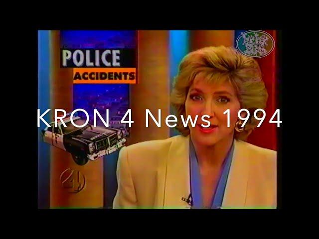 Pooh Man Arrest KRON 4 News 1994