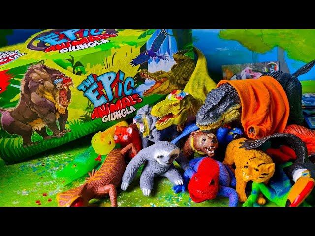 Los Epic Animals JUNGLA Arex y Vastatore descubren los animales que viven allí