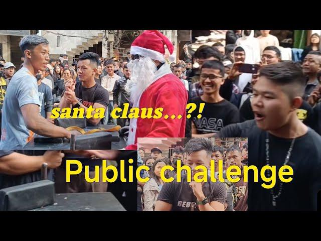 Public challenge part 1 / Lily veng arm wrestling club