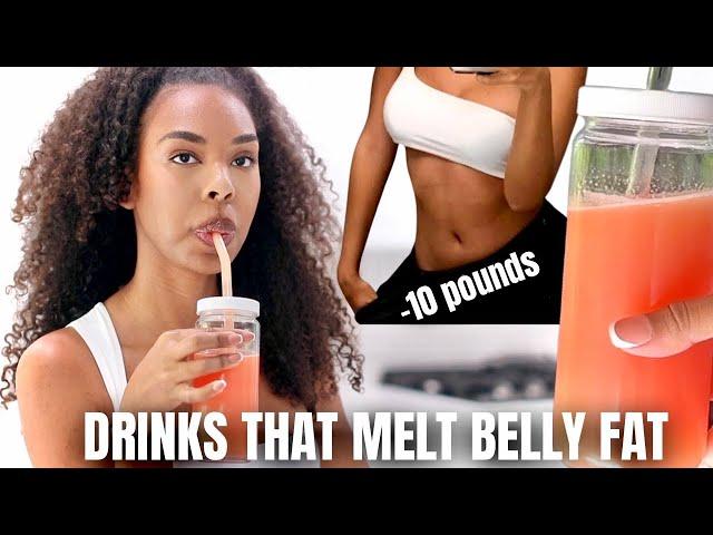 3 LIFE CHANGING DRINKS for Belly Fat And GUT HEALTH