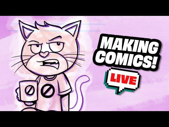 Chill and Chat! Making Comics LIVE with VeeFriends!