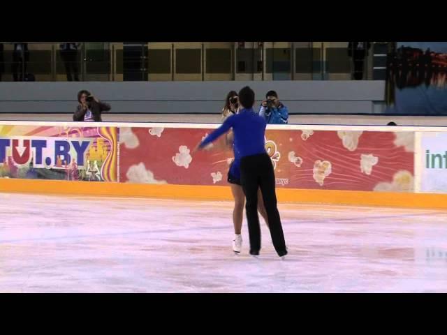5 C. ZAITSEV / E. STEVENS (USA) - ISU JGP Minsk 2013 Junior Pairs Free Skating