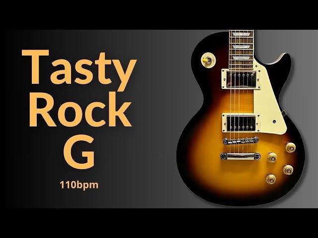 Tasty Groove Rock Guitar Backing Track in G Major